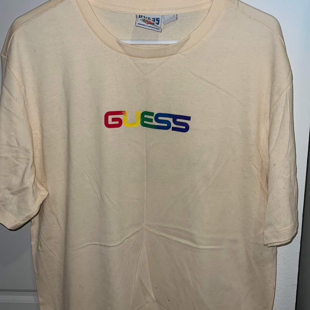 J Balvin Guess collaboration tee